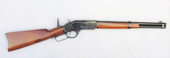 The “Trapper” version of the ’73, this was imported by Navy Arms Company.